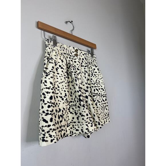 NEW Hunter Bell Aspen Shorts Animal Print Elastic Waist Cotton Size: XS - Picture 3 of 6